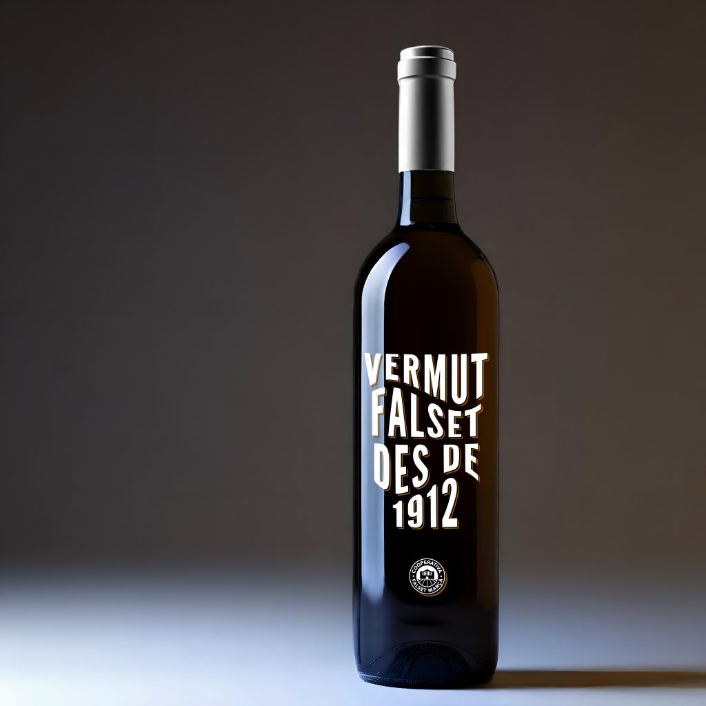 Vermut Falset - Cooperativa Falset Marçà - Alucina estudi de disseny gràfic - Osona - Barcelona